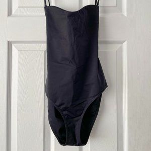 HER LINE One Piece Swimsuit - Black
